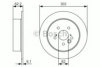 BOSCH 0 986 479 U28 Brake Disc